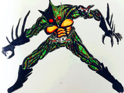 仮面ライダーアマゾン ニコニコ静画 イラスト