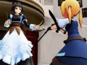 くまメイドVSフレドリカ