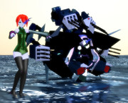 ガミラス系深海棲艦「デストリア級重巡洋艦」