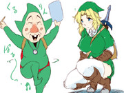 『街で見かけた不思議な妖精』