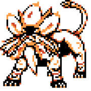 【ポケモン】ソルガレオ初代風ドット絵