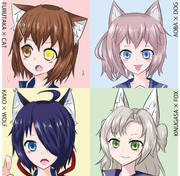 けもみみ古鷹青葉型！