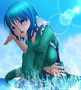 なっ・・・水中から！？