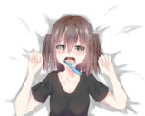 川内と歯磨きプレイ