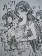 ロングヘアー比叡