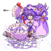 パチュリー ウッ ニコニコ静画 イラスト