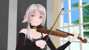 MMD習作静画 ダムとバイオリン