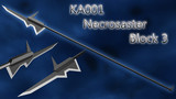 【斧槍】KA001 Necrosaster Block3/ ネクロザスター【MMD武器】