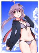 水着パーカー ニコニコ静画 イラスト