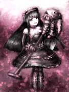 その者、黒き髪と瞳、刃を持ちて