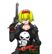 ヴィランレ○プ！パニッシャーと化したJGN姉貴！