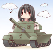 幼女ちゃん in 戦車