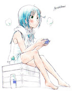 湯上りのホワイト涼風