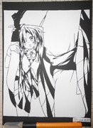 【切り絵】舞風といっぱいワンツーしたい( ˘ω˘ )