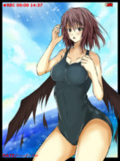 【東方】射命丸文-水着-