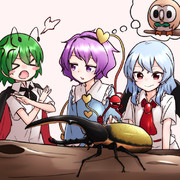 ヘラクレスオオカブト ニコニコ静画 イラスト