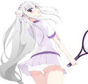 テニスで録画が潰れた腹いせにスコート姿のEMTを描く