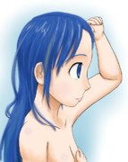 上半身裸像：五月雨という少女