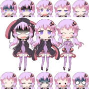 デフォルメ結月ゆかり立ち絵-怒りのフルリメイク-