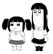 ポプテピピック風モノ姉妹