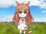 ひらひらエノコロさん（動くよ）