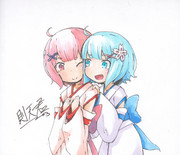 ラムとレム♪(幼少期)