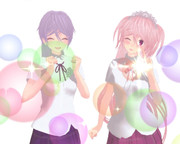 可愛い二人(*^▽^*)