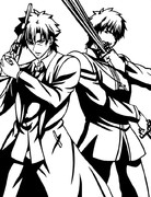 【切り絵】切嗣＆綺礼