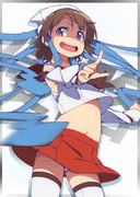 イカ帽子に乗っ取られた名取