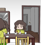 食卓のイメージがいつもと違うＳＺＫンち