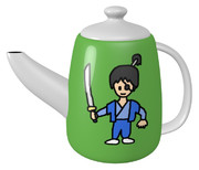 十兵衛のティーポット