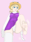 足裏諏訪子ちゃん