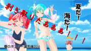 【夏のポスター選手権2016】 夏だ！海だ！剥ぎ取りだあああ！！！