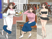 【MMD艦これ 】給糧艦間宮ver1.22【モデル配布】