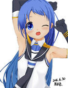 【艦これ】のび～【五月雨】