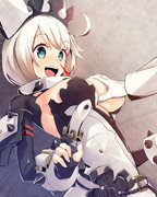 エルフェルトさんを全力で揉む。