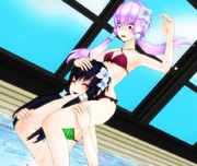 ゆかりんとプール