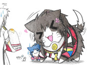 鳳翔ネコと大和ネコ