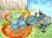 リオレウス亜種 ニコニコ静画 イラスト