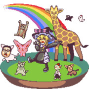 雨上がりの空 虹を描いて