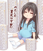 お腹がすいた幼女ちゃん フードファイターver.