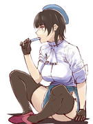 行儀の悪い高雄さん