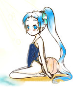 五月雨の夏グラ