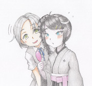 黒「ほらー、かわええやんかー」