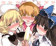 三月精にアイスのプレゼント