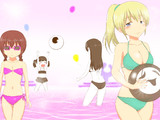 浅瀬にて