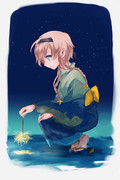 線香花火 ニコニコ静画 イラスト