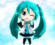 ねんどミクさん可愛い(*≧▽≦*)