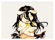 デフォルメ された アルベド さん ( に )