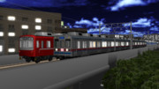 京急線を行く京成3050形新車輸送